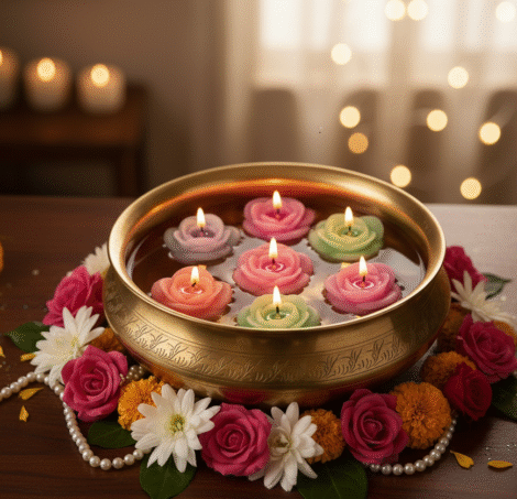 Mini Rose Flower Set Of 6